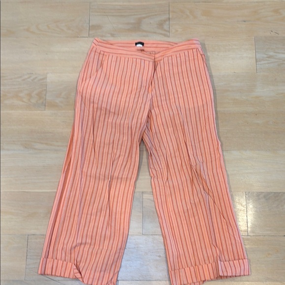 Searle Pants - Searle Striped Peach Pants